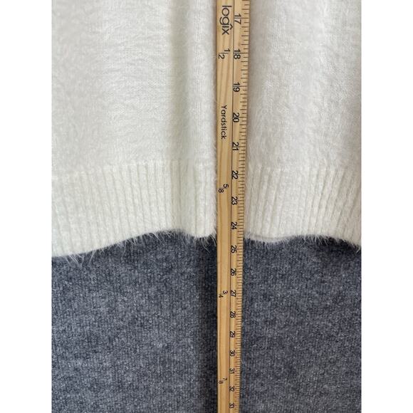 Tribal Fair Isle Sweater Eggshell Women's G/L - Picture 4 of 10